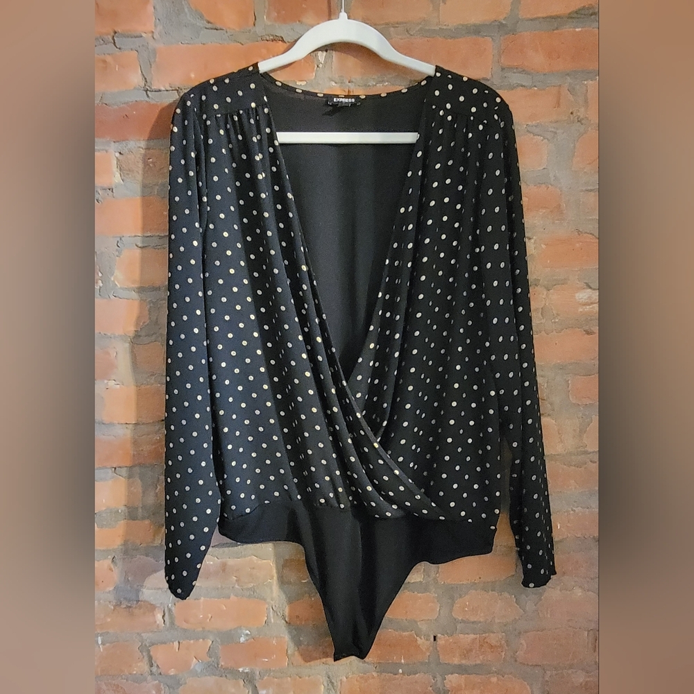 Express womens bodysuit blouse
